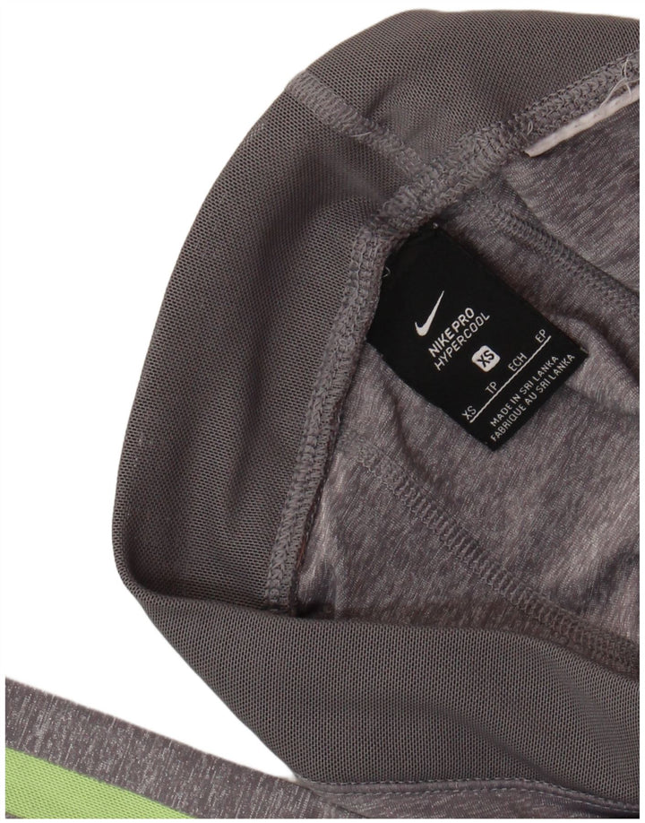 Женские леггинсы с рисунком NIKE UK 6 XS, серые