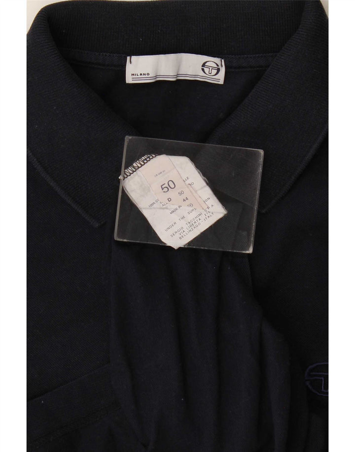 Мужская рубашка-поло Sergio Tacchini IT 50 Medium Navy Blue Хлопок