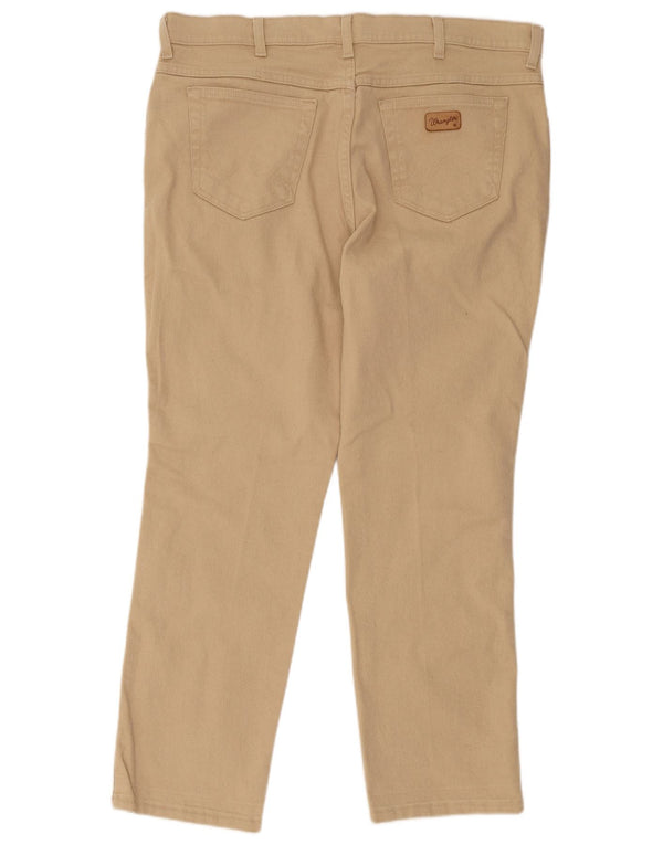 Джинсы мужские прямые Wrangler W40 L30 бежевые