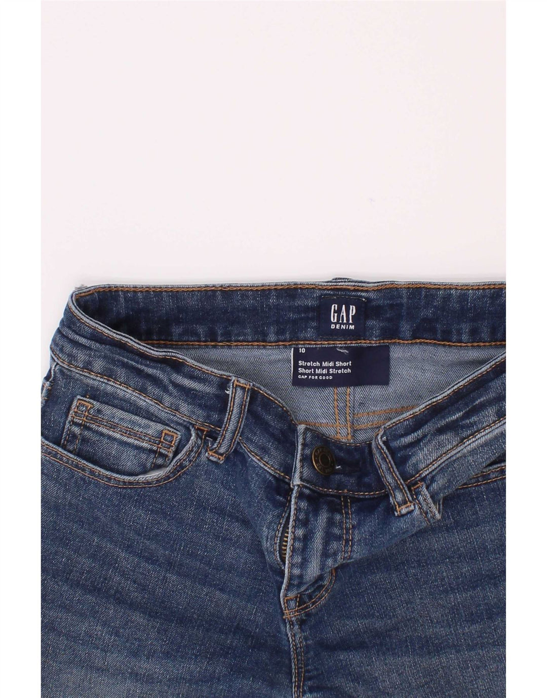 Джинсовые шорты Gap Boys 9-10 лет W24, синие, хлопок