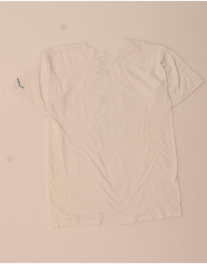 CONVERSE Mens Miami Graphic T-Shirt Top Small White Cotton Vintage Converse and Second-Hand Converse from Messina Hembry 