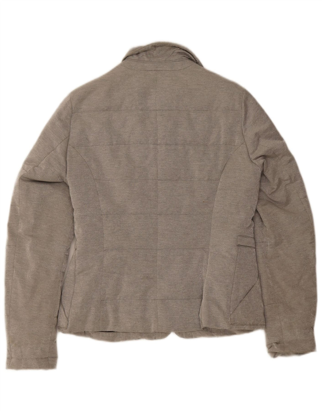 PEUTEREY Женская стеганая куртка IT 44 Средне-серый хлопок