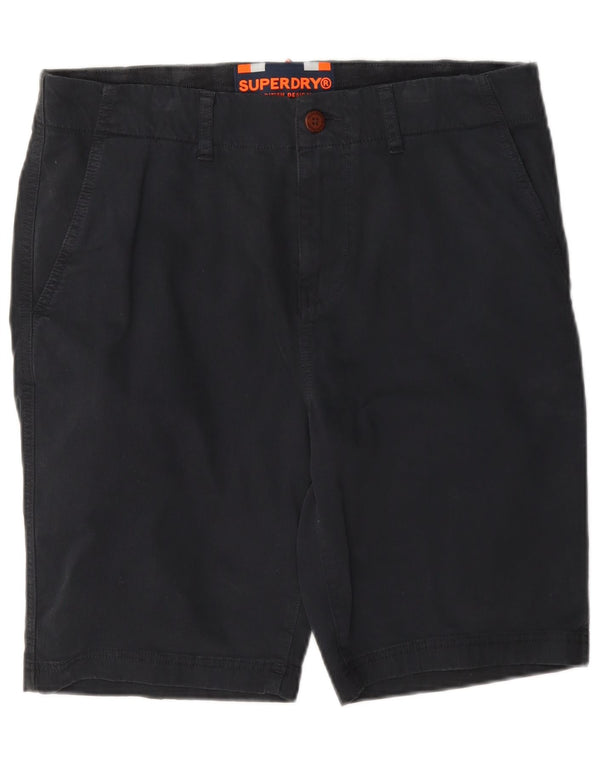 Мужские шорты чинос Superdry W32, средний темно-синий, хлопок