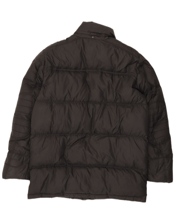 Мужская стеганая куртка Tommy Hilfiger UK 42 XL, черный нейлон