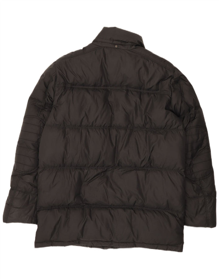 Мужская стеганая куртка Tommy Hilfiger UK 42 XL, черный нейлон