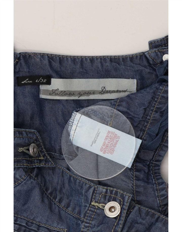 Женский комбинезон без рукавов River Island, США 6, средний синий лиоцелл