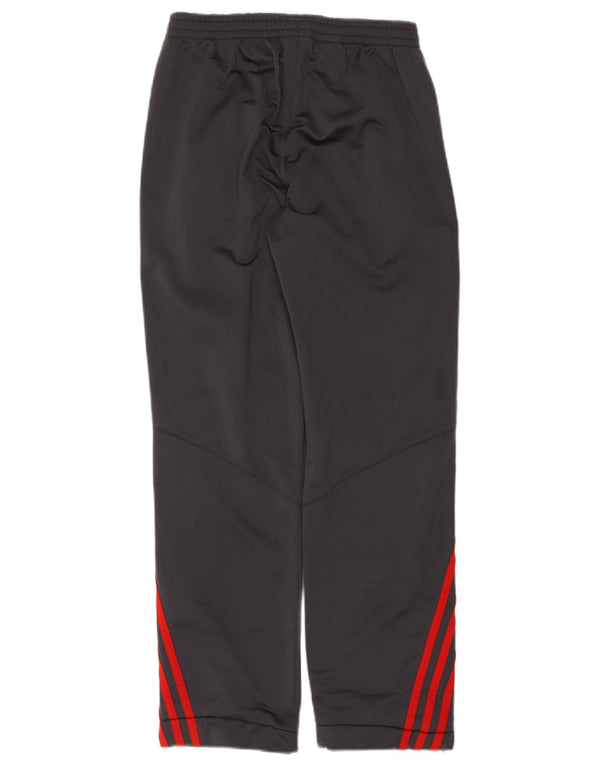 Adidas Спортивный костюм для мальчиков Брюки Джоггеры 13-14 лет W30 L28 Серый полиэстер