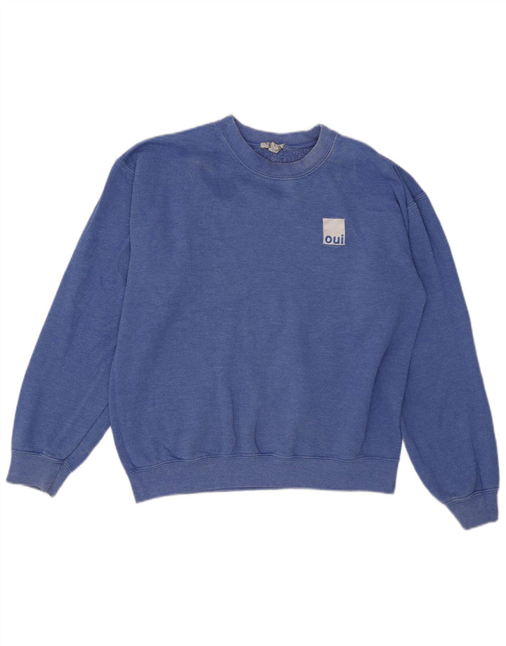 Женский свитер Topshop UK 12, средний синий
