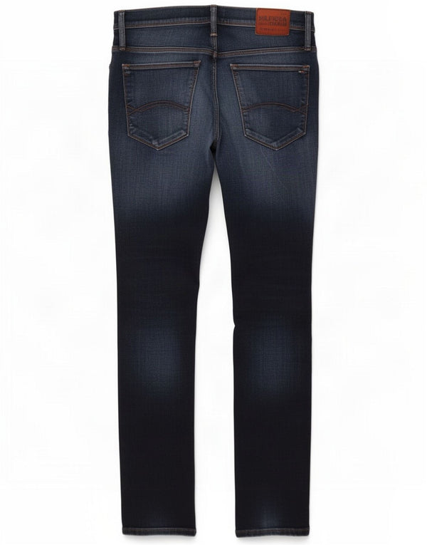 Tommy Hilfiger Мужские узкие джинсы W34 L34 Темно-синие
