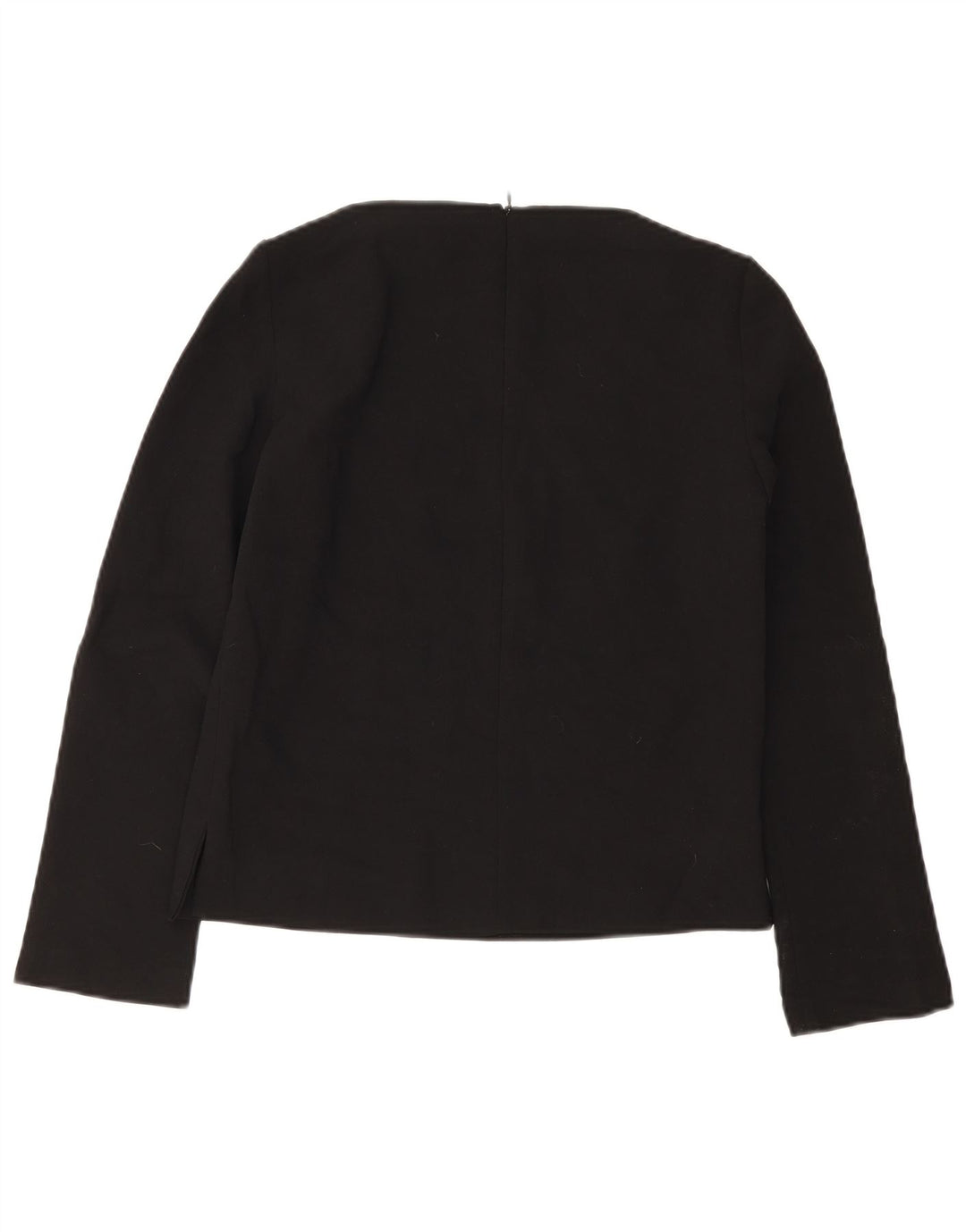 Женский топ Zara с длинным рукавом UK 6 XS, черный полиэстер