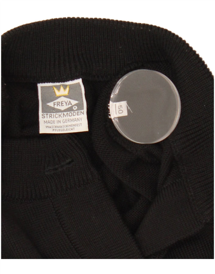 Женский кардиган Strickmoden EU 50 2XL, черный полиакрил