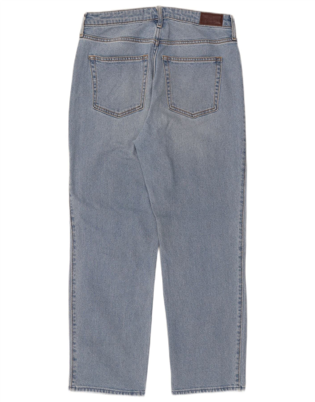 SUPERDRY Женские прямые джинсы W29 L27 Синие, хлопок