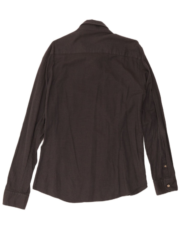 Рубашка Мужская Massimo Dutti 2XL Серая