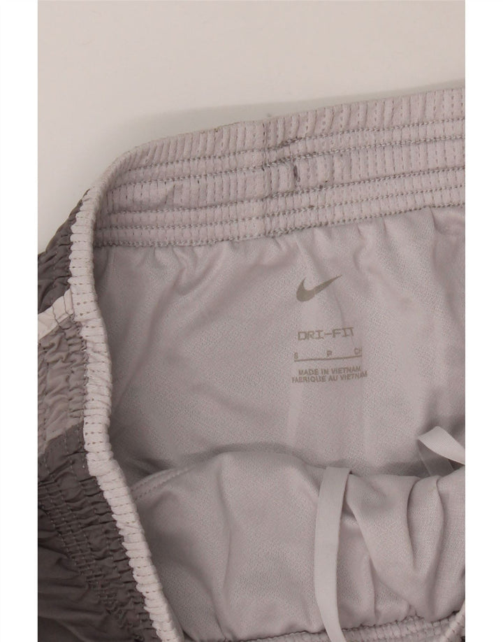 Женские спортивные шорты Nike Dri Fit UK 10, маленькие серые, полиэстер