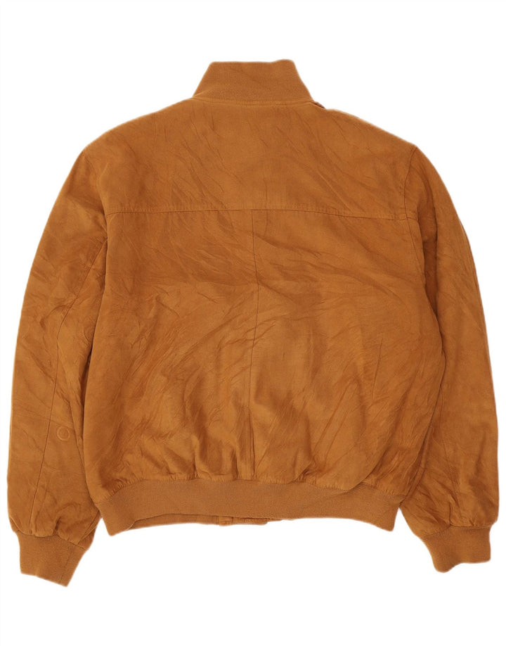 Мужская куртка-бомбер BRUGI UK 42 XL Коричневый полиэстер