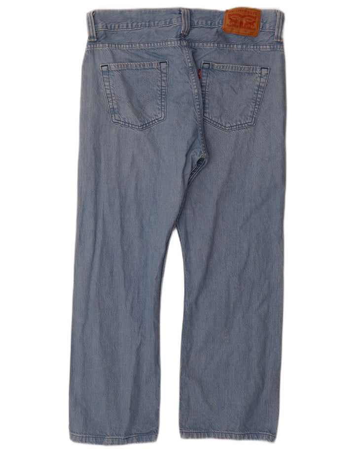 Мужские прямые джинсы Levi's 506 W34 L29 синие, хлопок