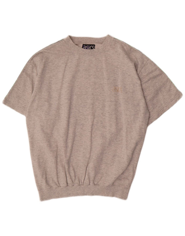 Мужская футболка с рисунком ASICS Top XL Серая