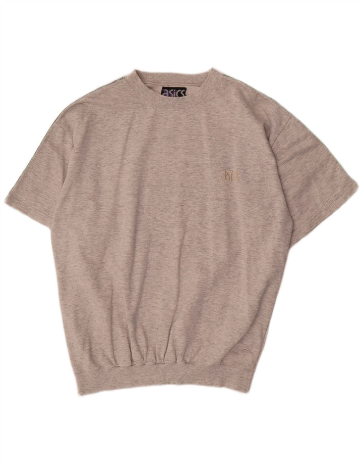 Мужская футболка с рисунком ASICS Top XL Серая