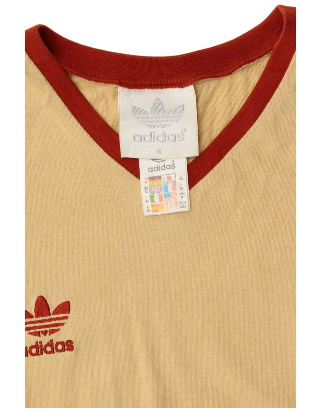 Женская футболка ADIDAS Top UK 14 Medium Yellow