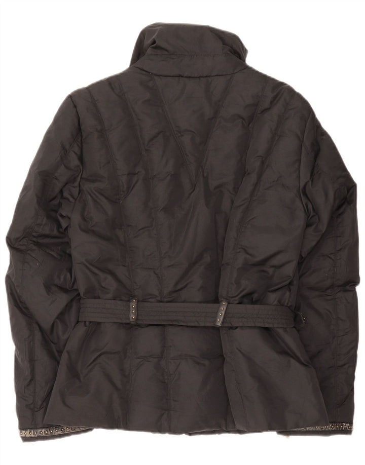 Trussardi Женская стеганая куртка IT 48 XL Черный Полиамид
