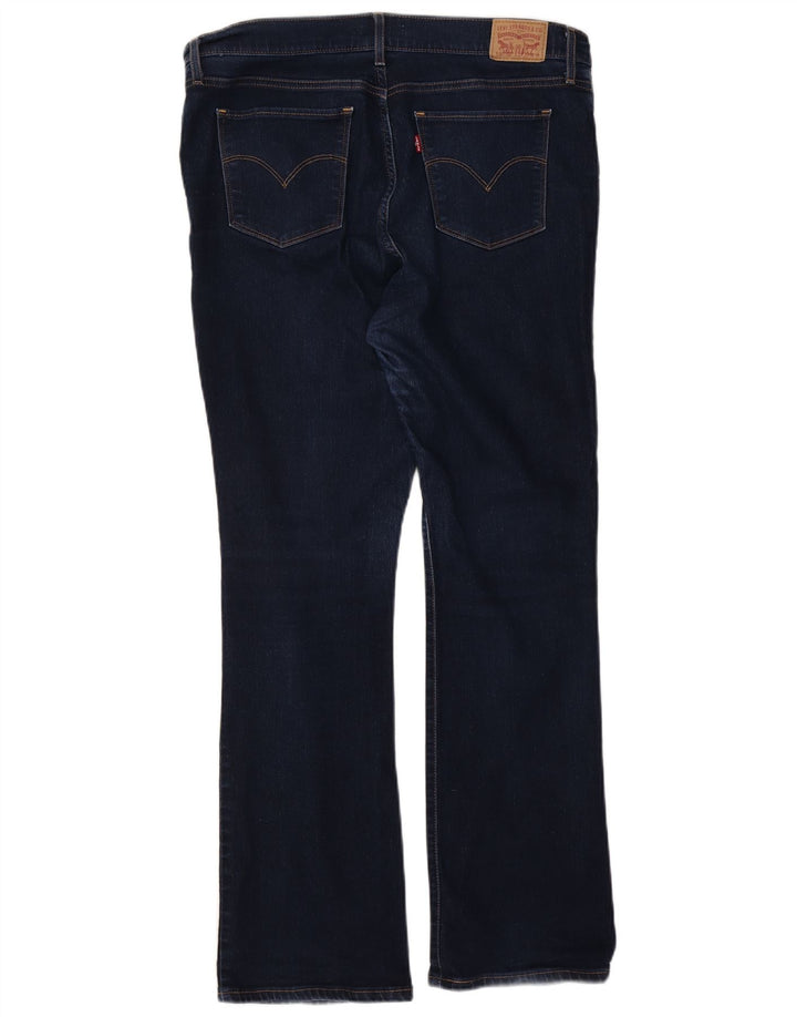 Женские джинсы Levi's 315 Shaping Bootcut W33 L32 Темно-синие, хлопок