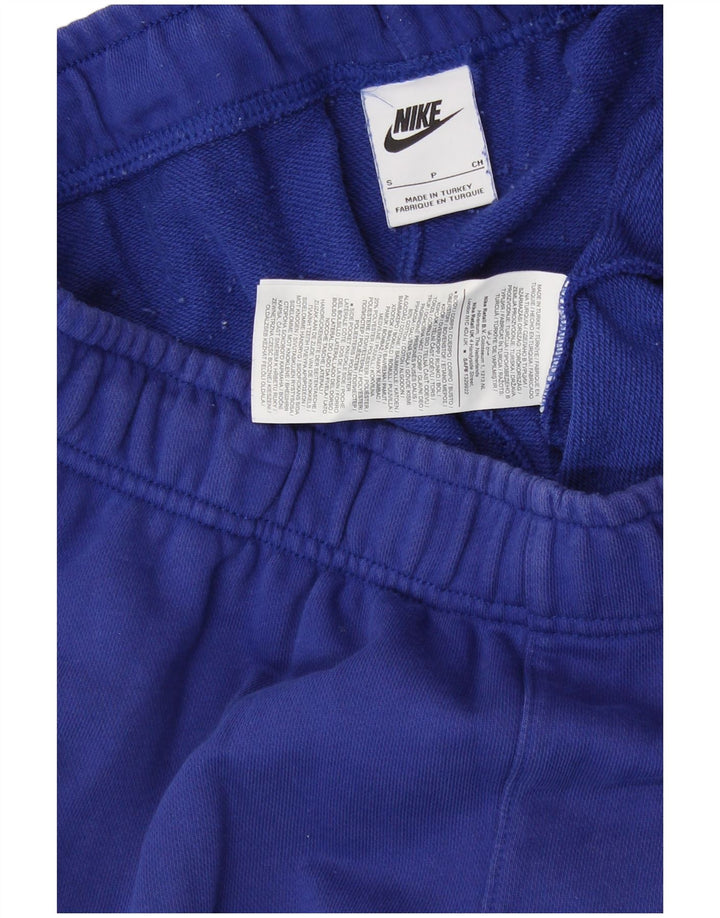 Мужские спортивные шорты NIKE с рисунком, маленькие синие, хлопок