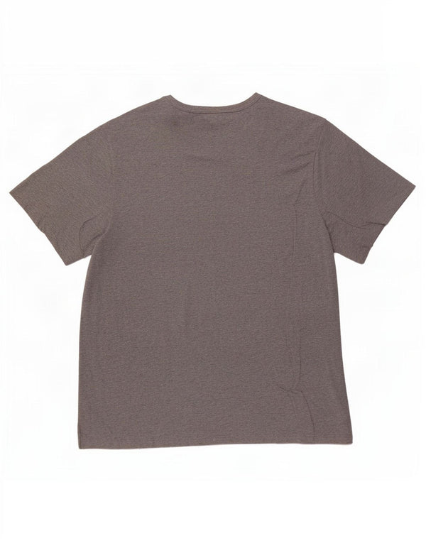 Мужская футболка Hugo Boss Top 2XL Серый хлопок в крапинку
