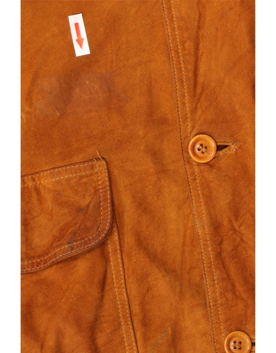 Мужская замшевая куртка-бомбер Harry&Moore EU 56 3XL, бежевая кожа