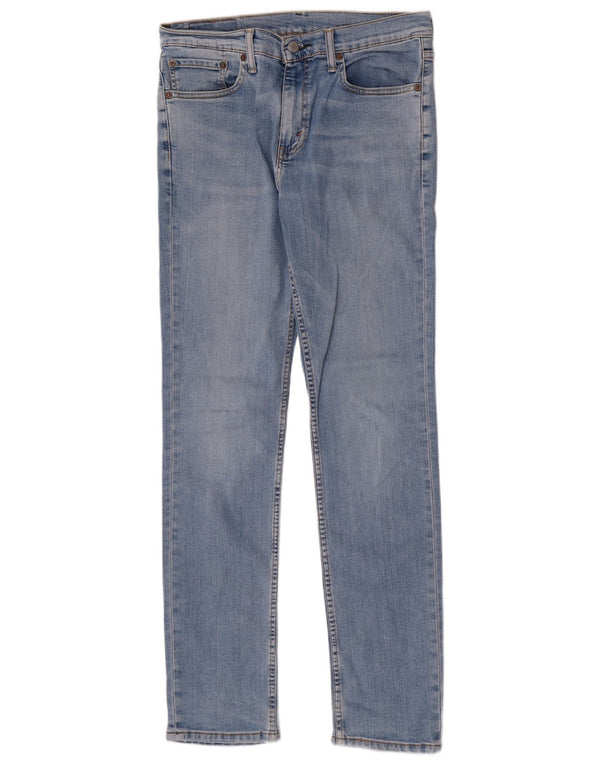 Мужские джинсы Levi's Slim 511 W32 L34 синие, хлопок