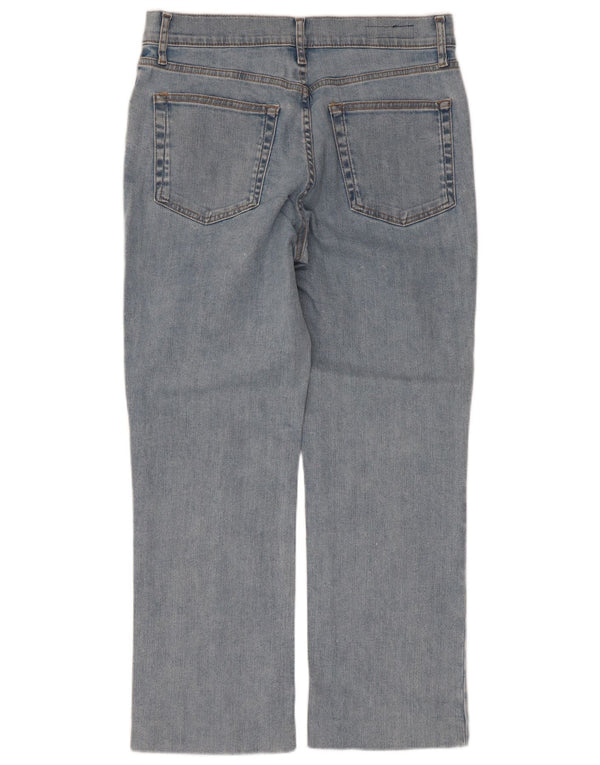 Женские прямые джинсы ZARA EU 40 Medium W30 L26, синие, хлопок