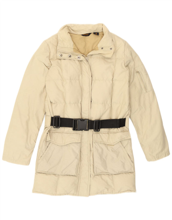 Женская стеганая куртка свободного кроя Woolrich UK 6 XS, бежевый полиамид