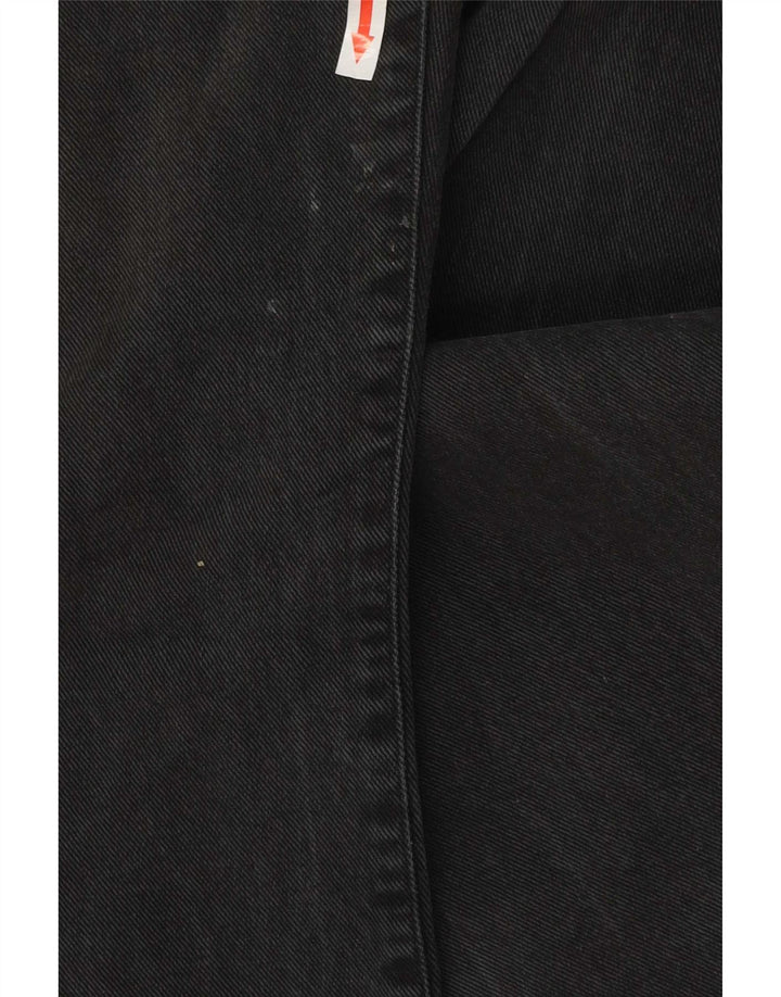 Мужские прямые джинсы Armani Jeans W34 L32, черный хлопок