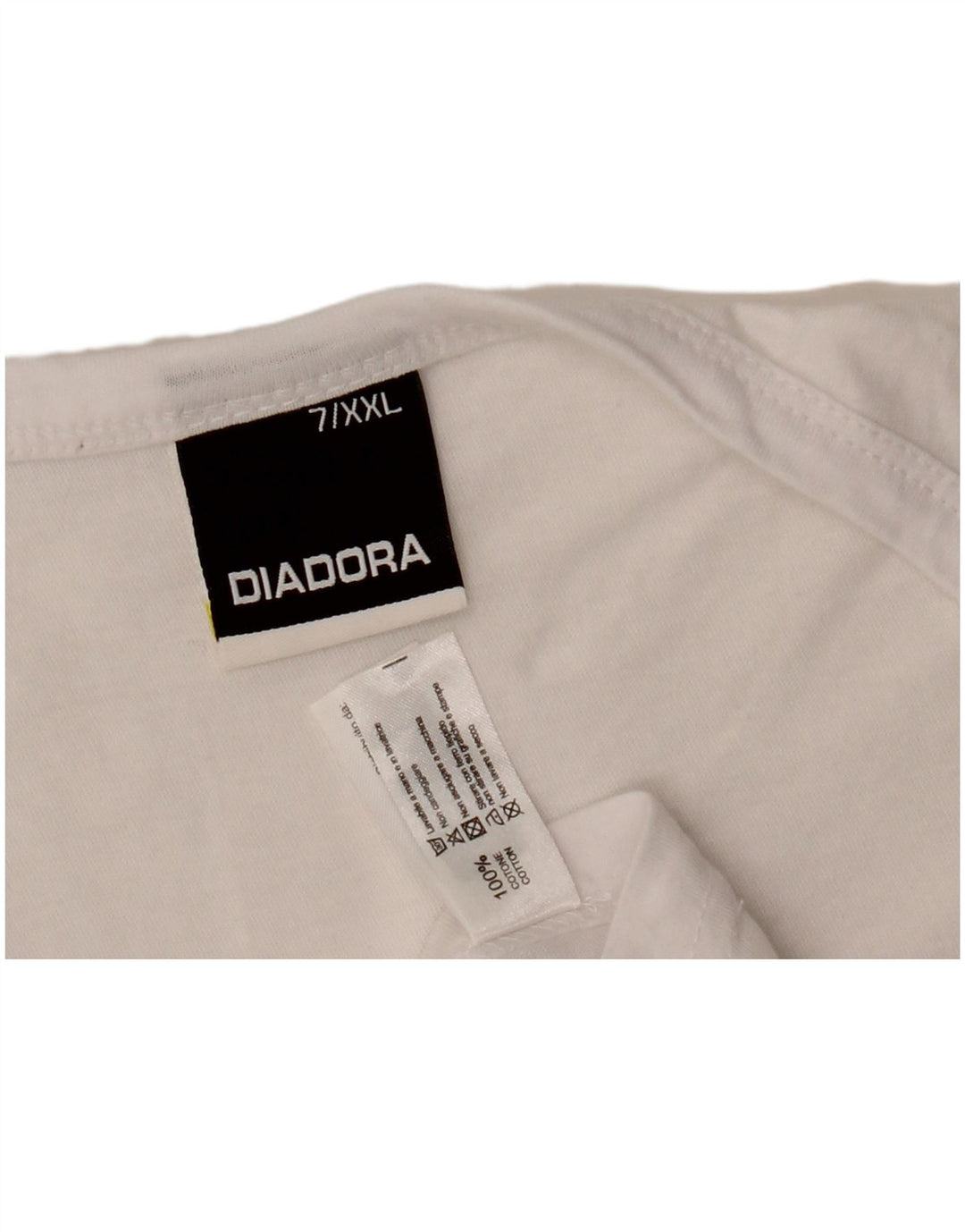 Мужской жилет Diadora 2XL, белый хлопок