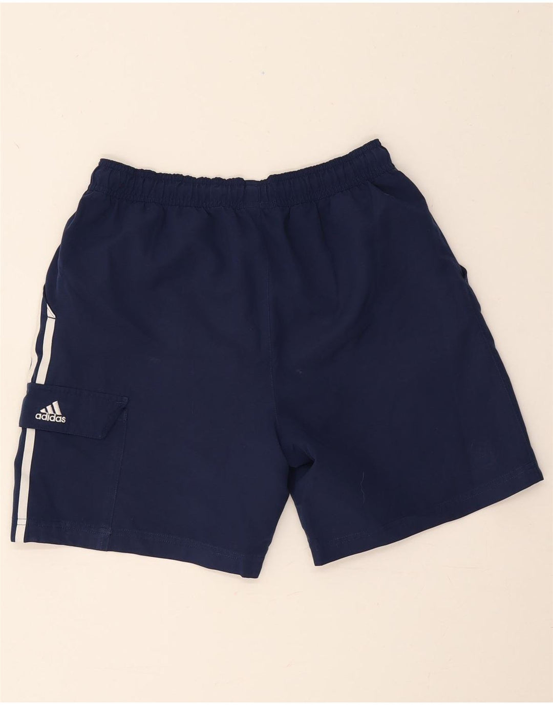 Мужские спортивные шорты Adidas, маленькие, темно-синие, полиэстер