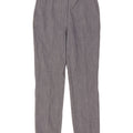 Женские узкие брюки чинос Zara, маленькие W27 L28, синие, полиэстер