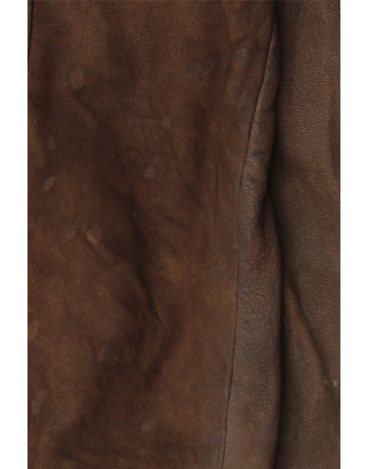 CONBIPEL Мужская кожаная куртка IT 56 2XL Коричневая кожа
