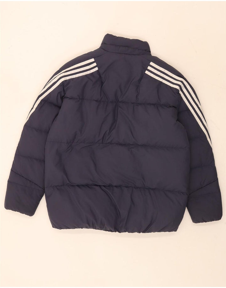 Утепленная куртка Adidas для мальчиков 13-14 лет, темно-синяя, полиэстер