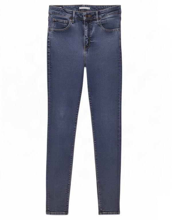Женские джинсы скинни Levi's 721 с высокой посадкой W31 L32 Синие лиоцелл