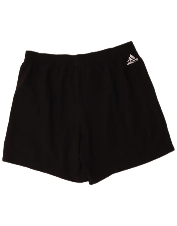 Мужские спортивные шорты Adidas с рисунком 2XL, черный полиэстер