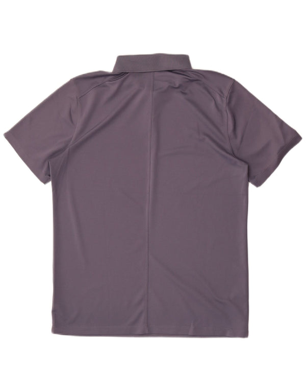 Мужская рубашка-поло Nike Dri Fit, большая серая