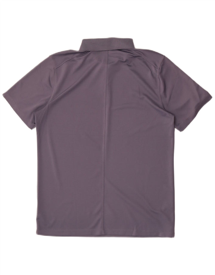 Мужская рубашка-поло Nike Dri Fit, большая серая