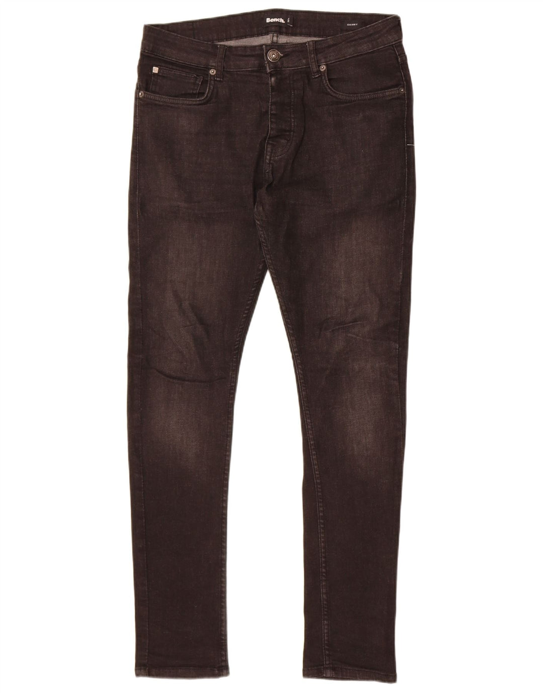 Мужские джинсы скинни Bench W32 L32, черный хлопок