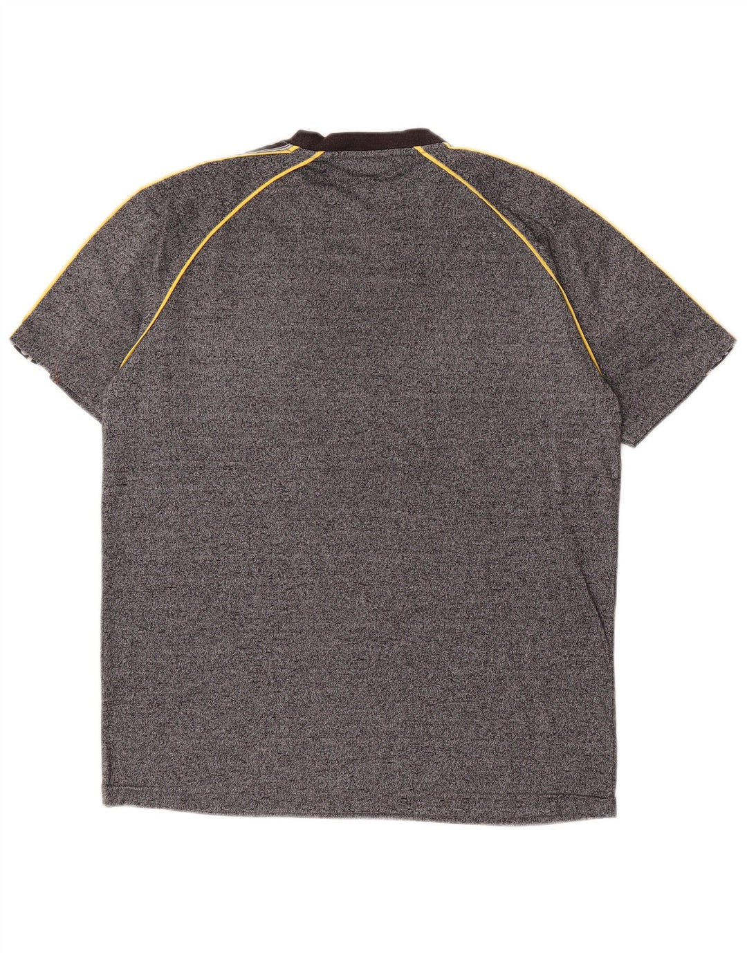 Мужская футболка с рисунком ASICS, средний серый, цветной блок