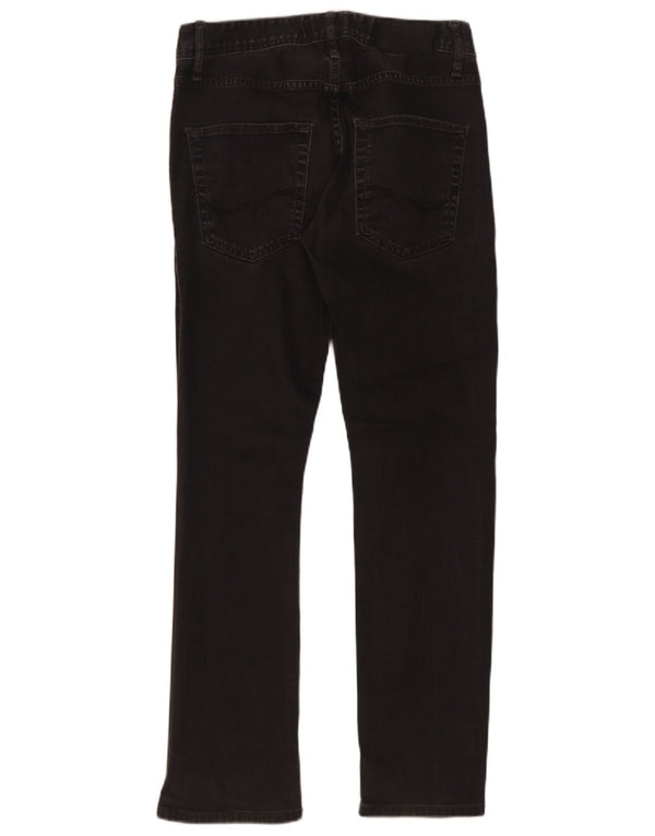 Мужские прямые джинсы Jack & Jones Clark W29 L30, черный хлопок