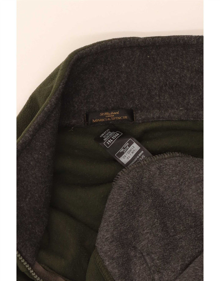 Женская флисовая куртка Marks & Spencer St. Michael UK 14, большой цвет хаки