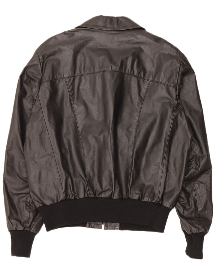 Куртка мужская кожаная Piccini IT 58 2XL черная кожа