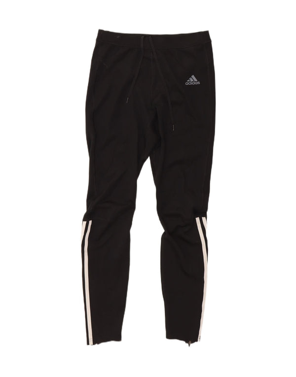 Женские спортивные брюки Adidas Climalite UK 12, средний черный полиэстер