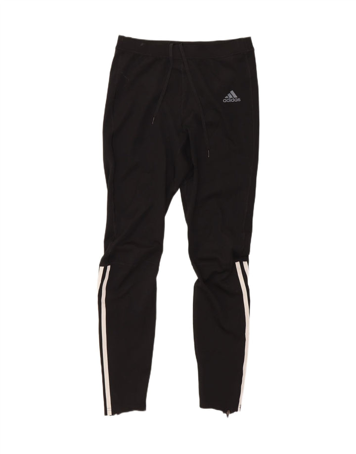 Женские спортивные брюки Adidas Climalite UK 12, средний черный полиэстер