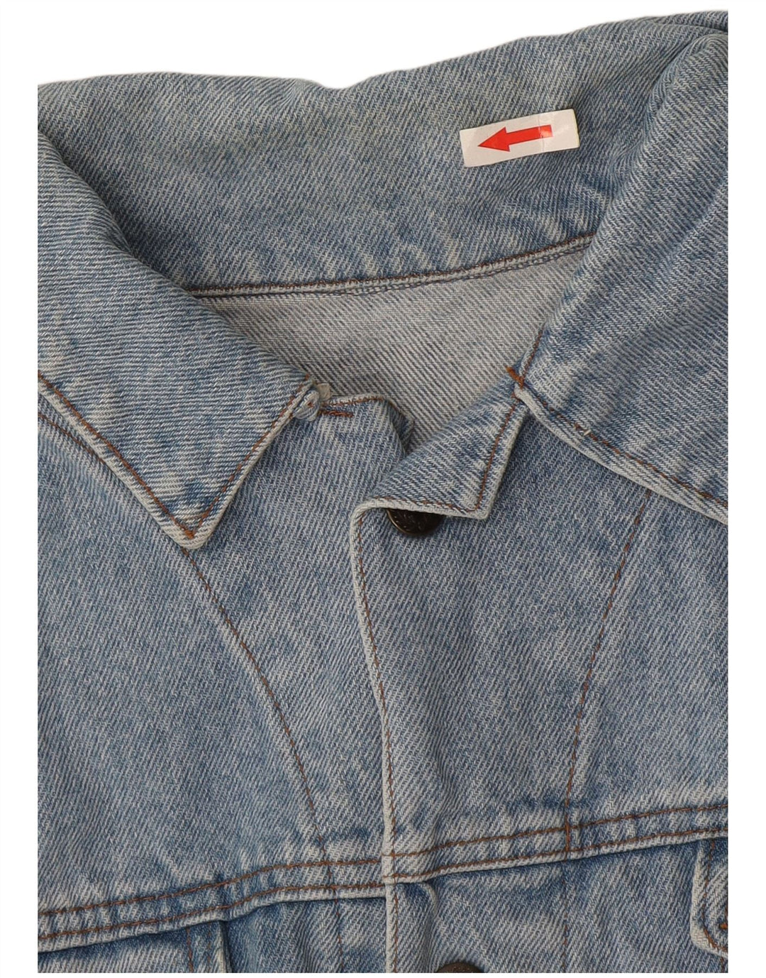 Винтажная джинсовая куртка с графическим рисунком для мальчиков 11-12 лет, синяя