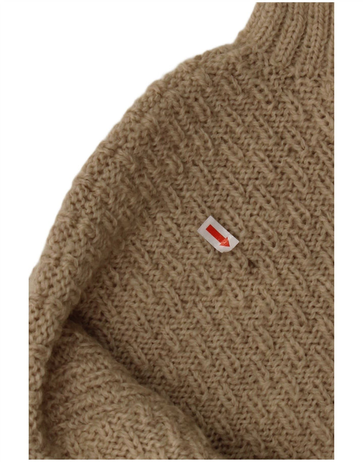 Мужской свитер VINTAGE с круглым вырезом XL, бежевый